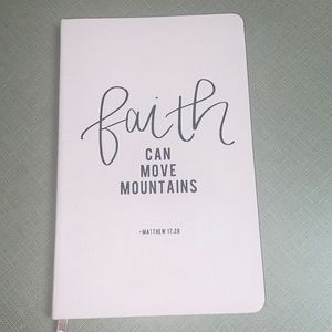 New journal with biblical passages
